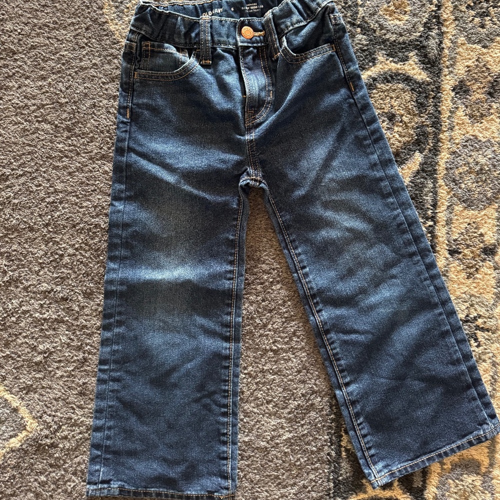 Girls Old Navy Baggy Wide Leg Jeans